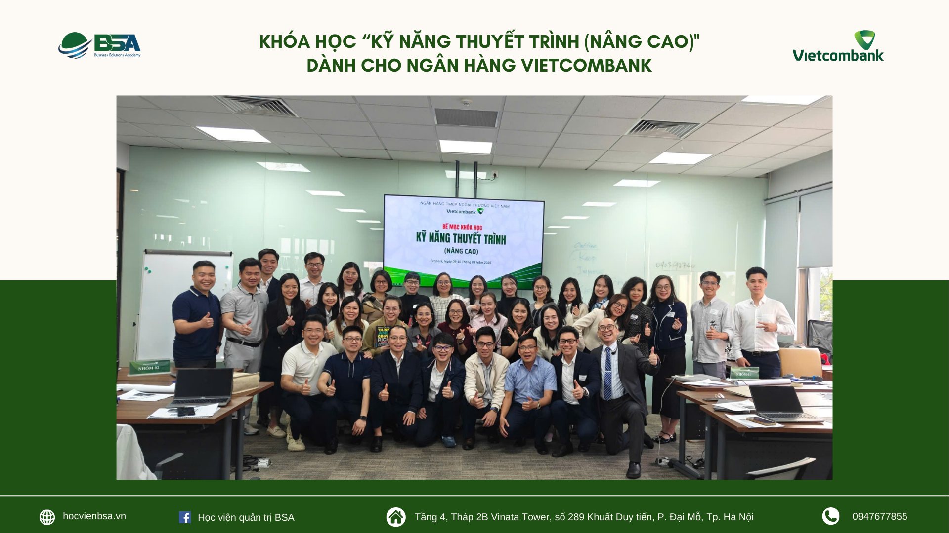 Đào tạo nội bộ BSA